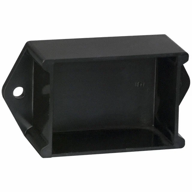BOX ABS BLACK 2"L X 1.5"W