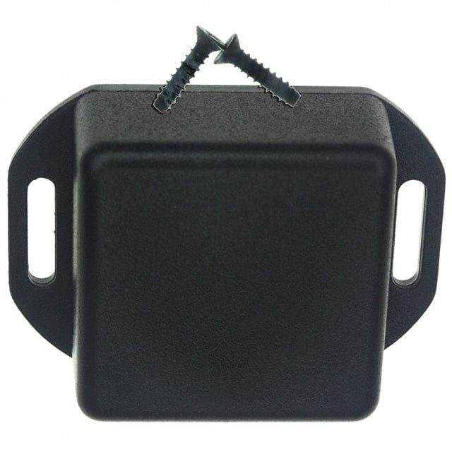 BOX ABS BLACK 1.58"L X 1.58"W