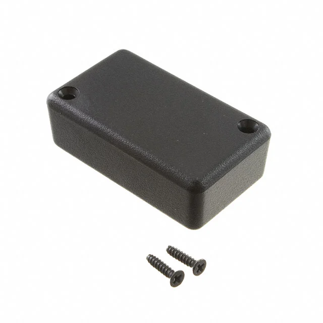 BOX ABS BLACK 2.36"L X 1.38"W