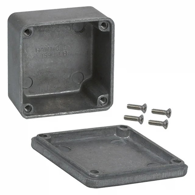 BOX ALUM 1.99"L X 1.99"W