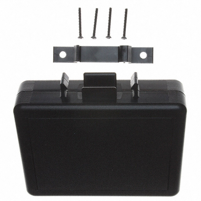 BOX ABS BLACK 4.51"L X 3.51"W