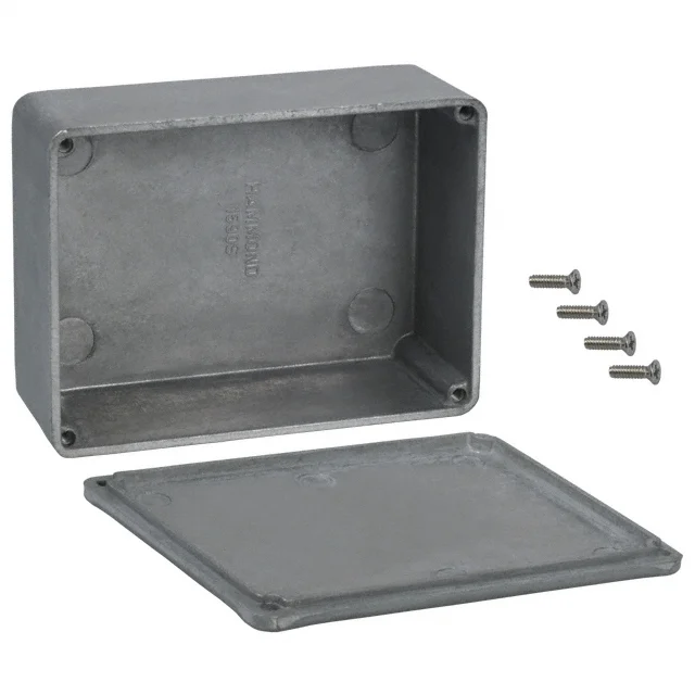 BOX ALUM 4.34"L X 3.23"W