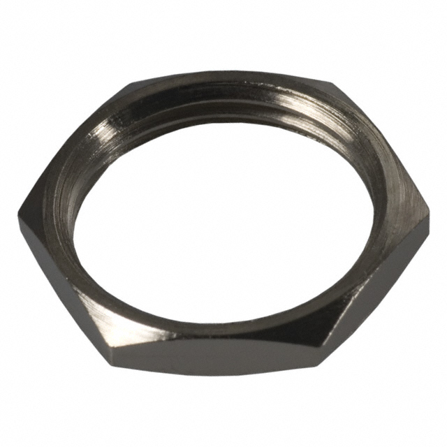 JAM NUT 14.10MM BRASS 1/2"-28