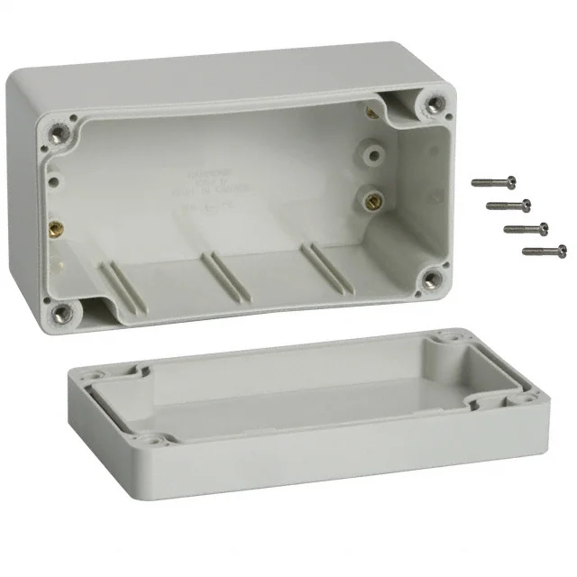 BOX PC GRAY 4.72"L X 2.56"W