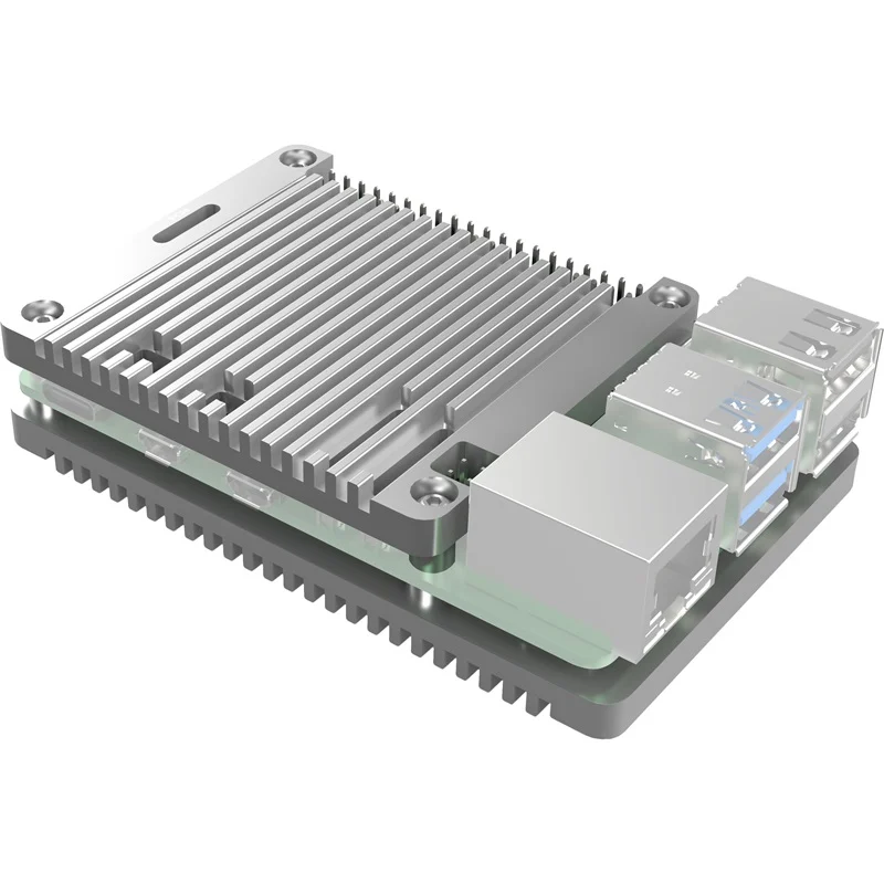 CASE ALUM SILVER 3.465"LX2.283"W