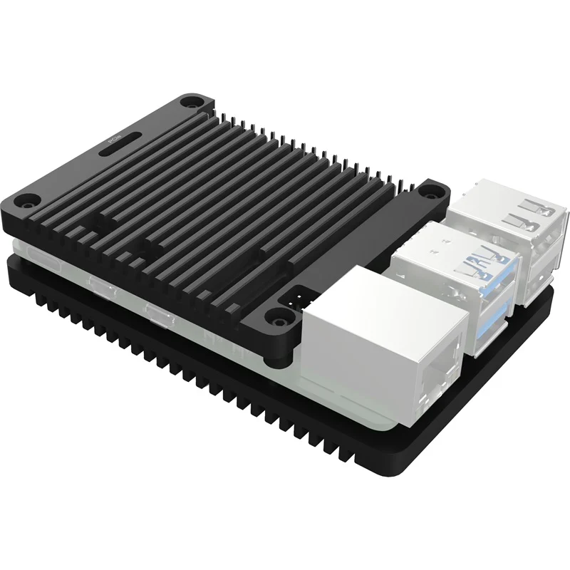 CASE ALUM BLK 3.465"LX2.283"W