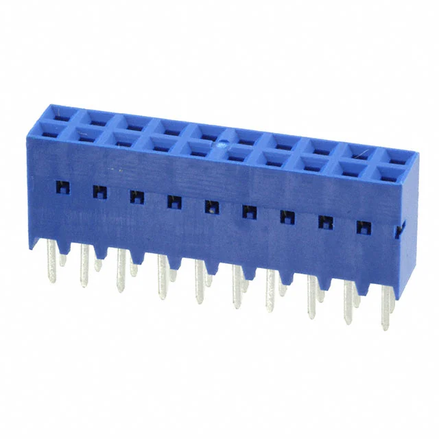 CONN RCPT 20POS 0.1 GOLD PCB