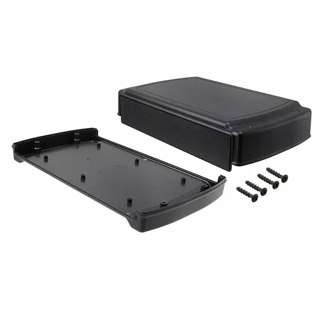 BOX ABS BLACK 9.18"L X 5.25"W