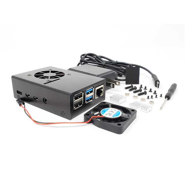 CASE ALUM BLK 3.520"LX2.429"W