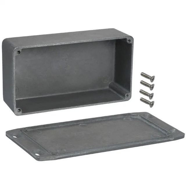 BOX ALUM 6.02"L X 3.27"W