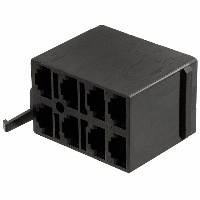 CONNECTOR HOUSING BLACK