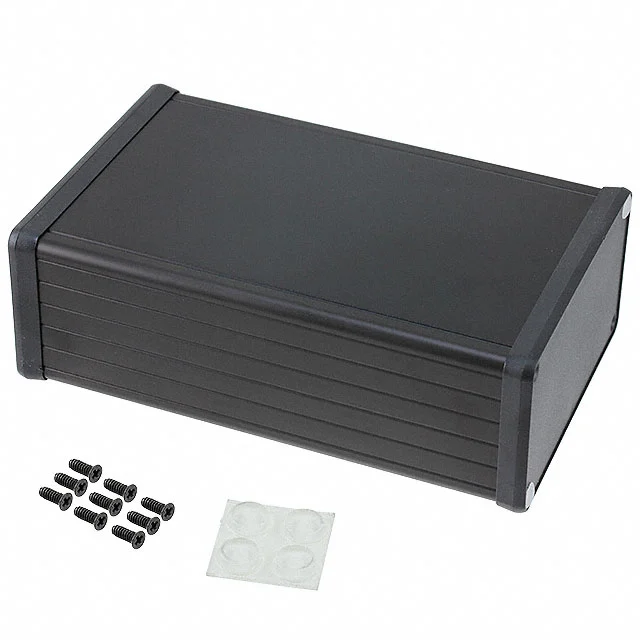BOX ALUM BLACK 6.3"L X 4.06"W BOX ALUM BLACK 6.3"L X 4.06"W