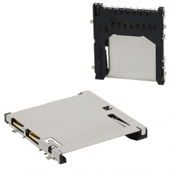 CONN SD CARD R/A SMD
