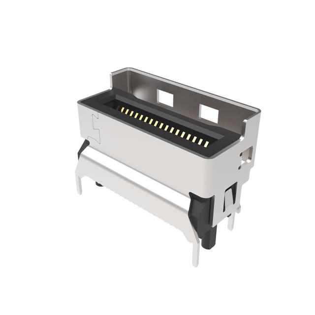 MCIO, V/T, 85OHM, 38 PIN, 30U",2