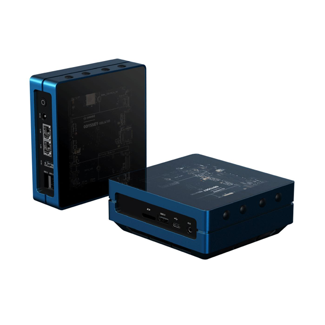 CASE ACRYLIC BLK BLUE