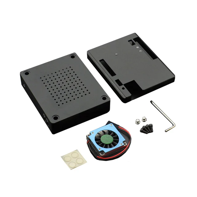 CASE ALUM BLK 3.050"LX2.130"W