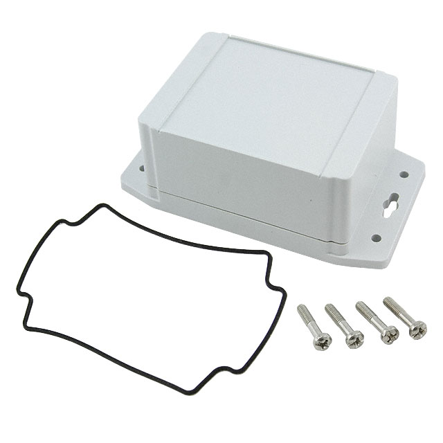 BOX PC GRAY 4.72"L X 3.57"W