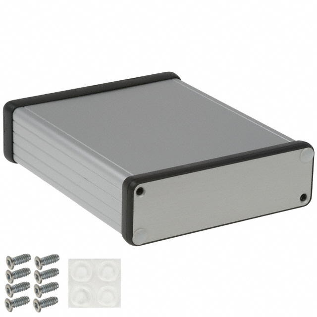 BOX ALUM NATURAL 4.72"L X 4.06"W