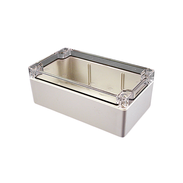 BOX PC GRAY/CLR 7.09"L X 4.72"W