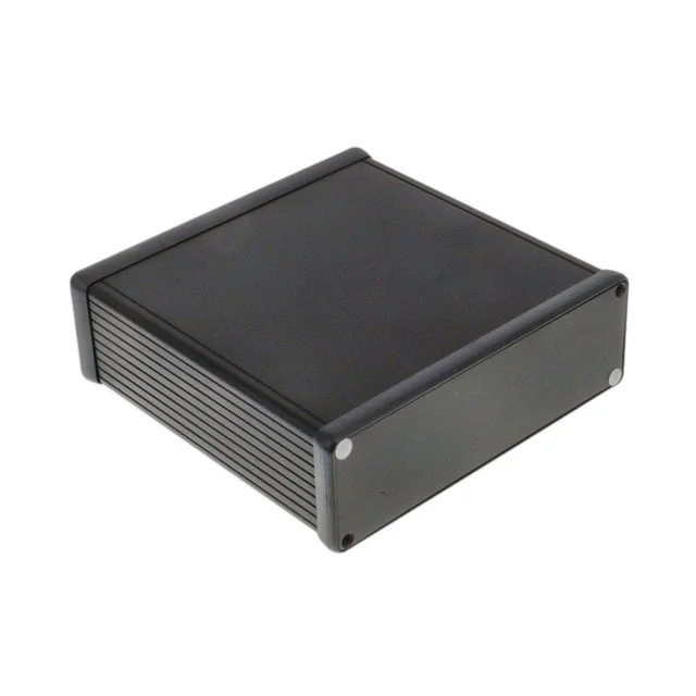 BOX ALUM BLACK 6.3"L X 6.5"W BOX ALUM BLACK 6.3"L X 6.5"W