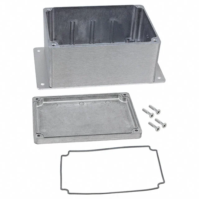 BOX ALUM NATURAL 5.83"L X 4.25"W BOX ALUM NATURAL 5.83"L X 4.25"W