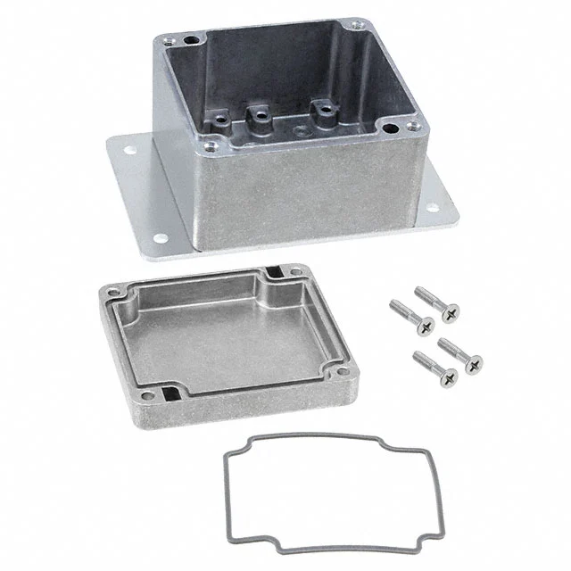 BOX ALUM NATURAL 6.25"L X 6.25"W BOX ALUM NATURAL 6.25"L X 6.25"W