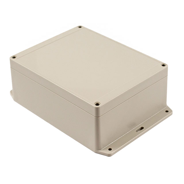 BOX ABS GRAY 8.66"L X 5.91"W