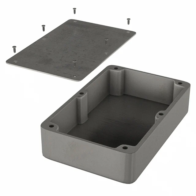 BOX ALUM 8.74"L X 5.75"W