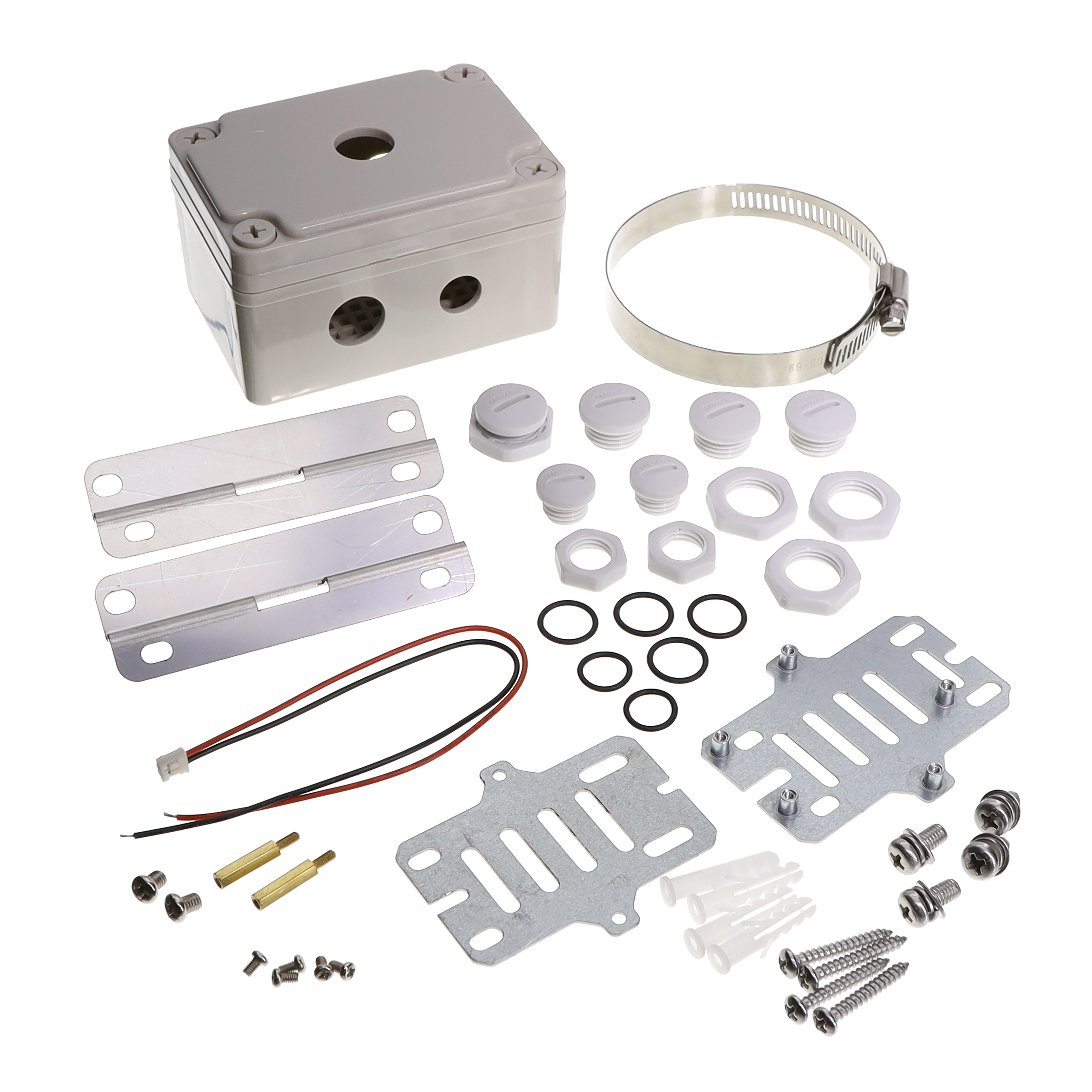 CASE PLAS WHITE 3.740"LX2.559"W