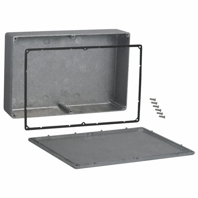 BOX ALUM NATURAL 8.75"L X 5.74"W BOX ALUM NATURAL 8.75"L X 5.74"W