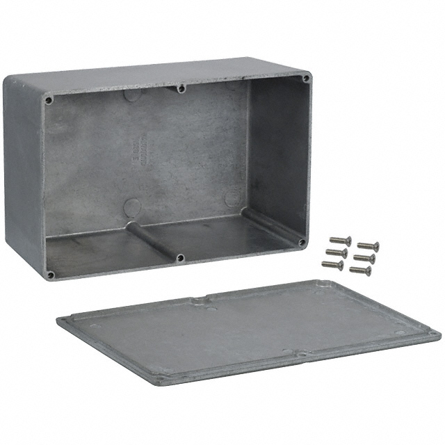 BOX ALUM UNPTD 7.4"L X 4.72"W