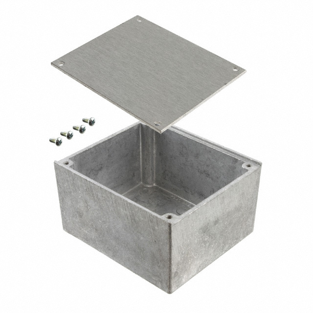 BOX ALUM UNPAINTED 3"L X 2.63"W