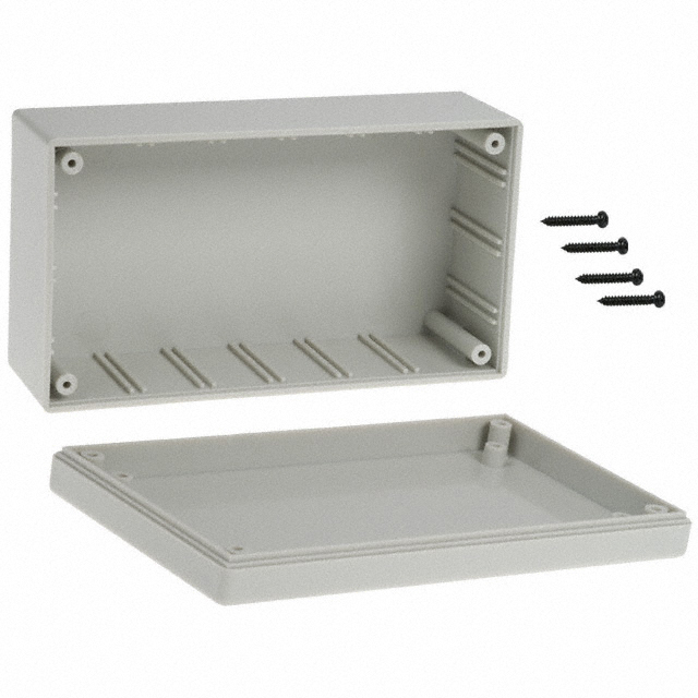 BOX ABS GRAY 5.308"L X 2.942"W