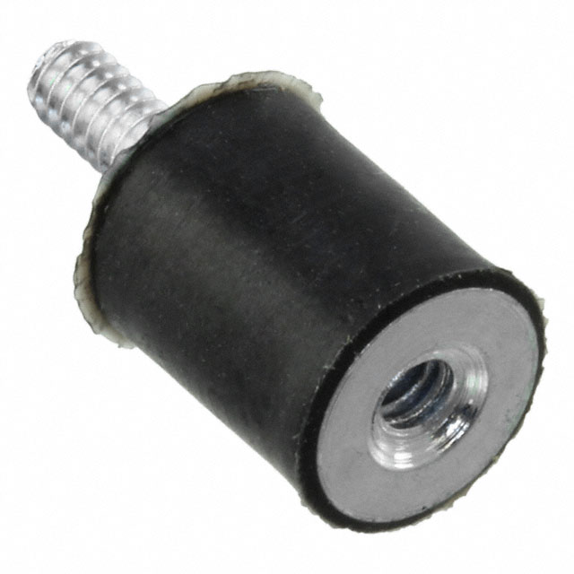 RND STANDOFF #6-32 SYN RUB 1/2"