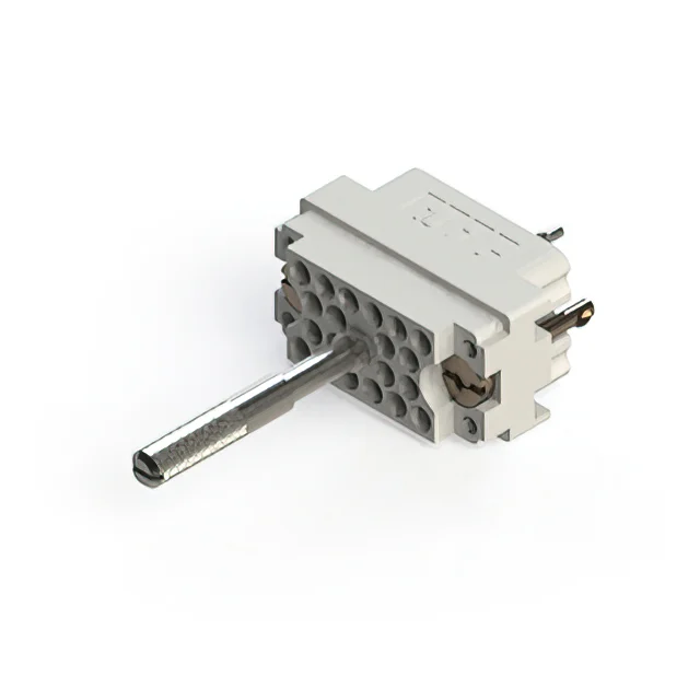 CONN HSG RACK & PANEL 20POS GRY