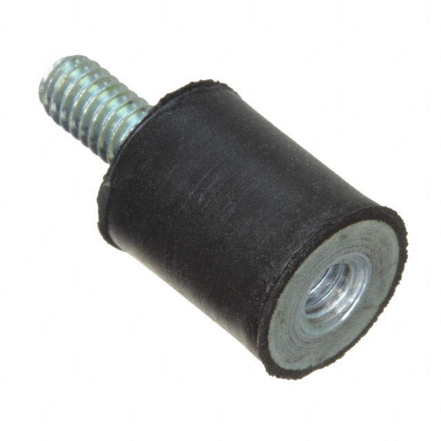 RND STANDOFF #8-32 SYN RUB 1/2"