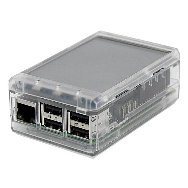 LCD RASPBERRY PI 3&2 CLEAR CASE