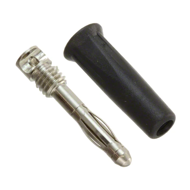 CONN BANANA PLUG SOLDER BLACK