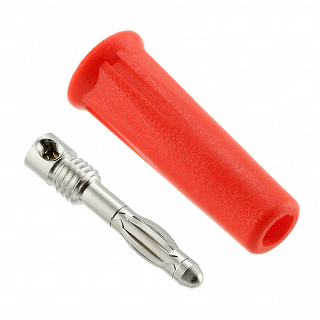 CONN BANANA PLUG SOLDER RED