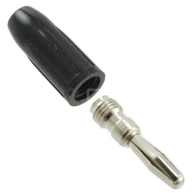 CONN BANANA PLUG SOLDER BLACK CONN BANANA PLUG SOLDER BLACK