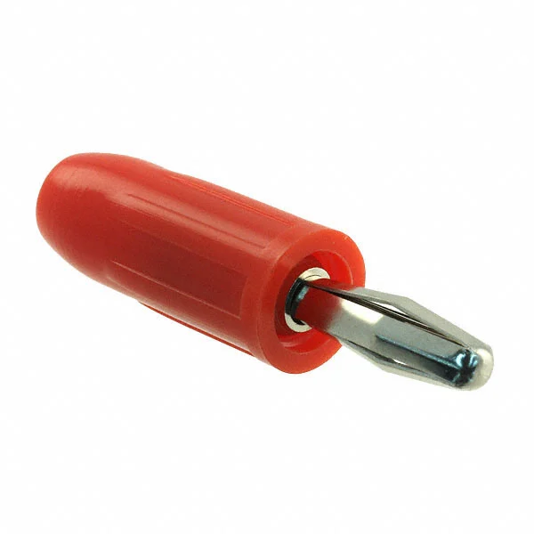 CONN BANANA PLUG SOLDER RED CONN BANANA PLUG SOLDER RED