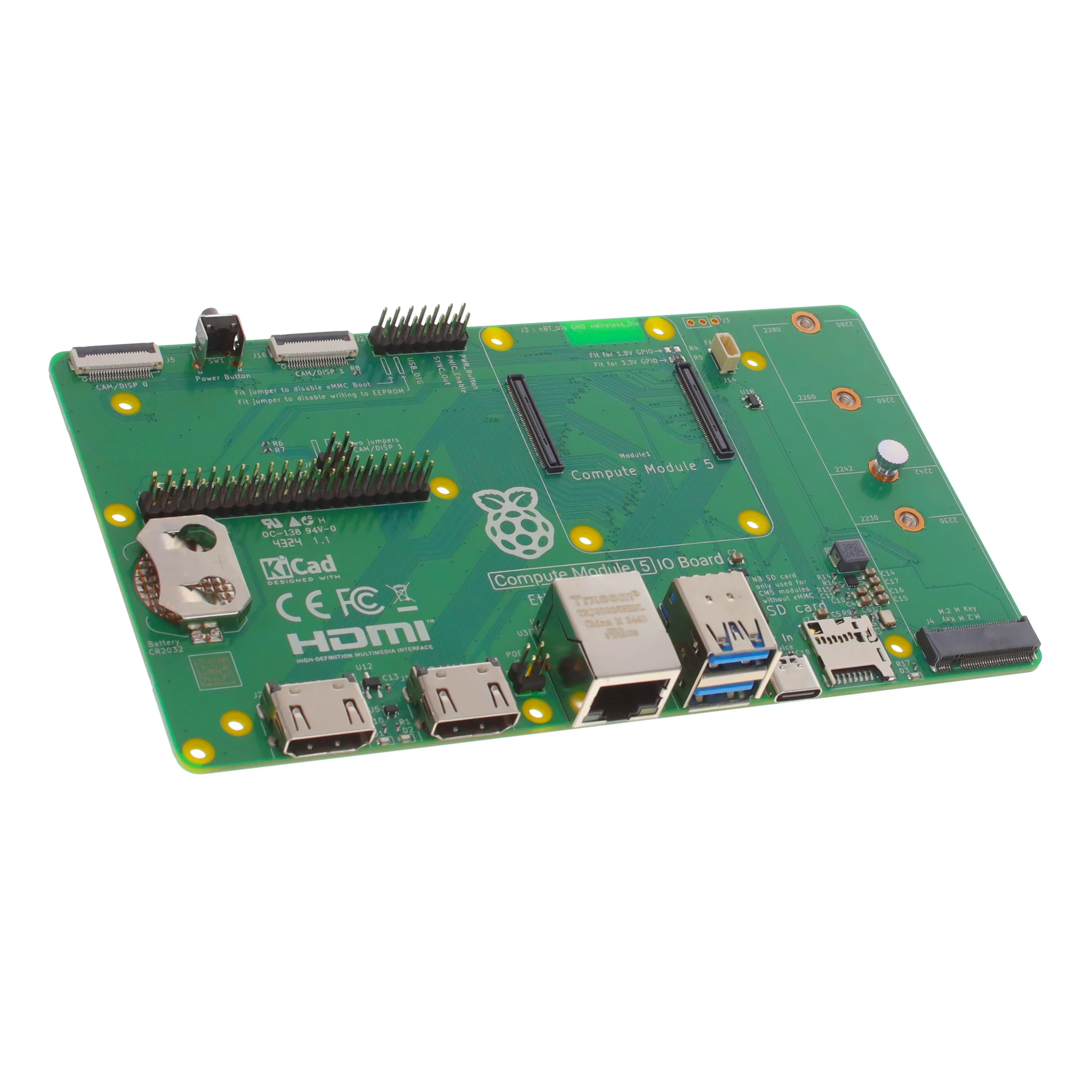 RASPBERRY PI CM5IO BOARD