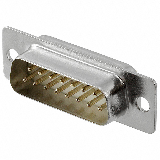 CONN D-SUB PLUG 15POS SOLDER CUP