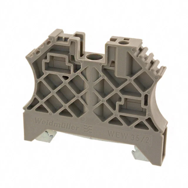 CONN TERM BLK END BRACKET RAIL