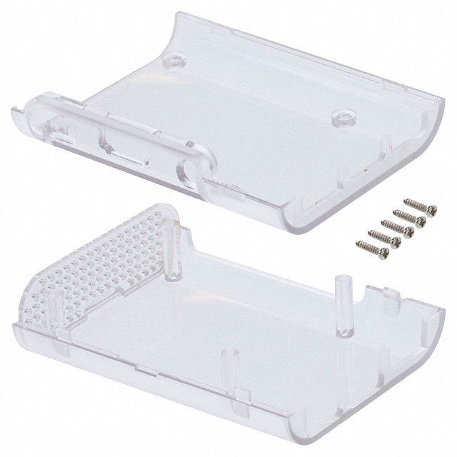 CASE ABS CLR 3.520"LX2.740"W