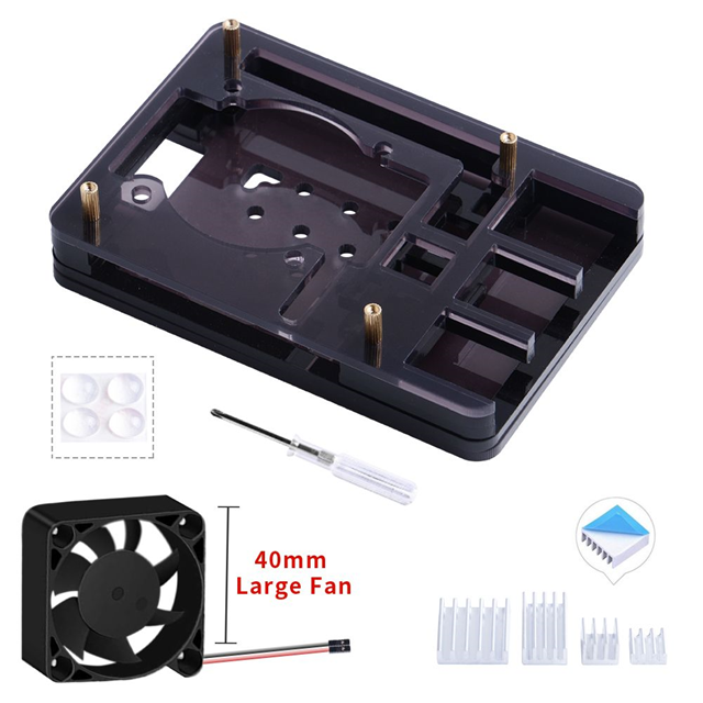 CASE METAL ALUMINUM BLK