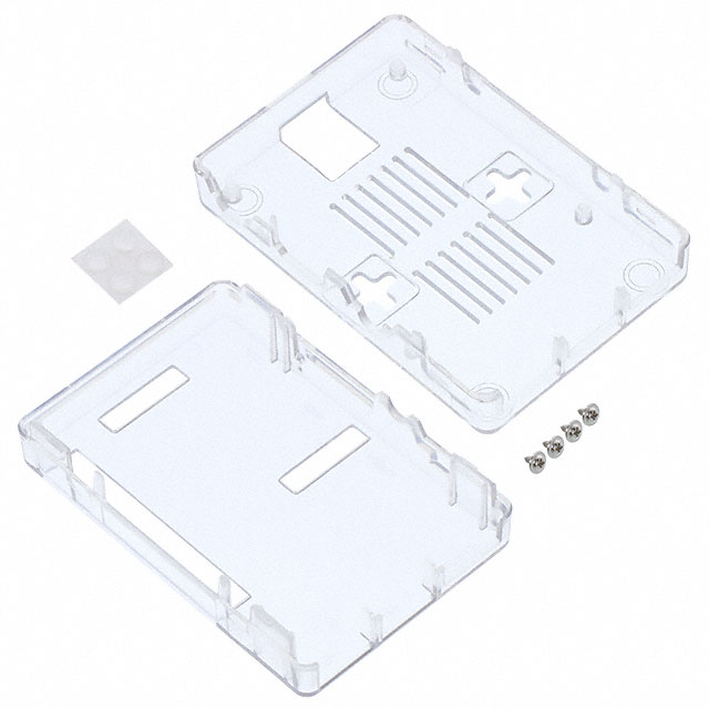 CASE ABS CLR 3.620"LX2.440"W