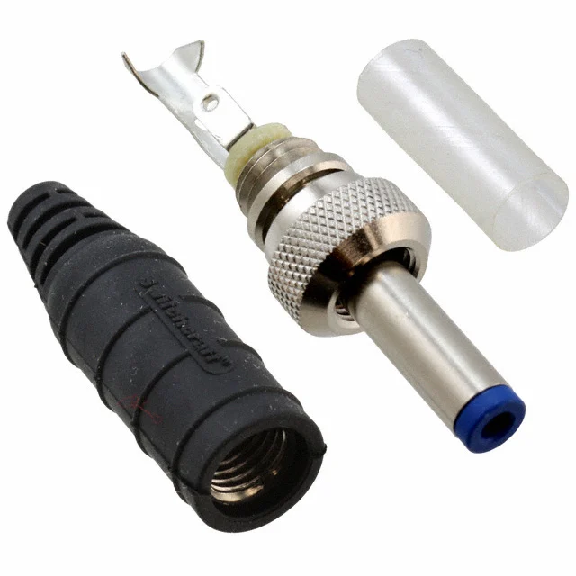 CONN PWR PLUG 2X5.5MM SOLDER