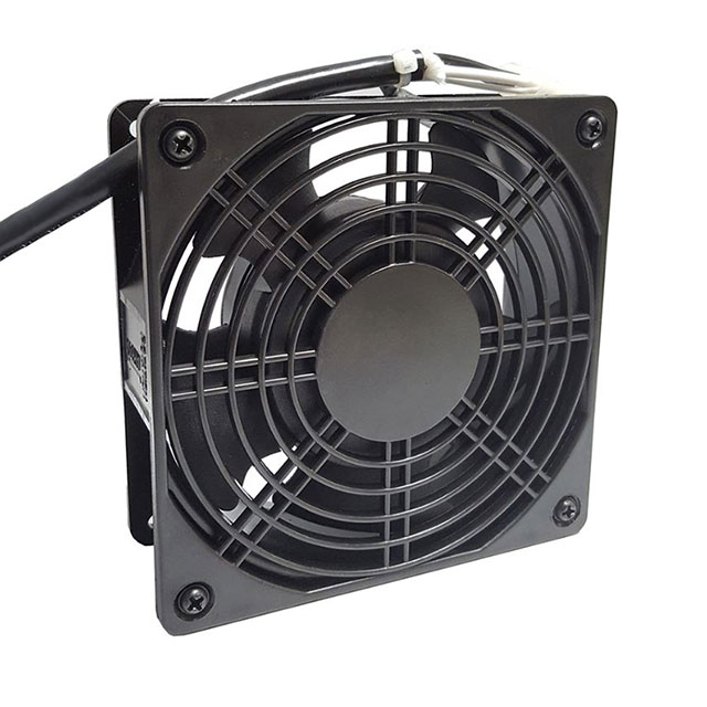 4 SQUARE FAN 80 CFM BLK F04-1080