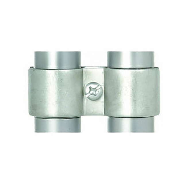 CHROME POST CLAMP 7/16"W SPACE